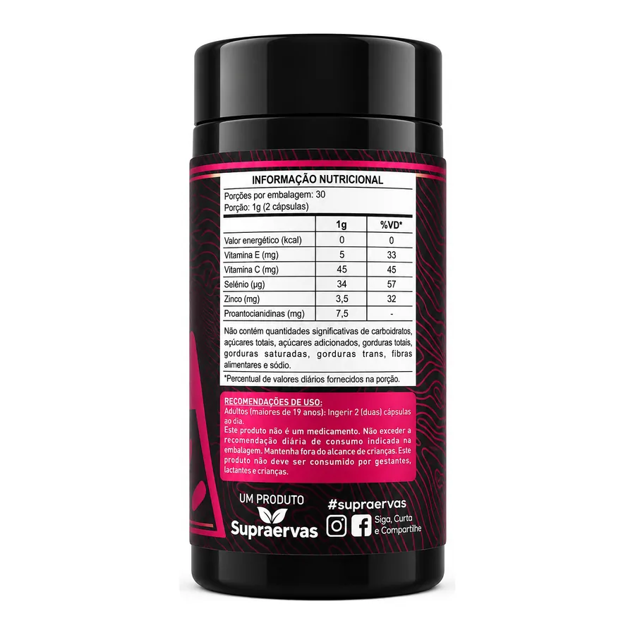 Cranberry — ActiBio, 60 cápsulas — vista 2