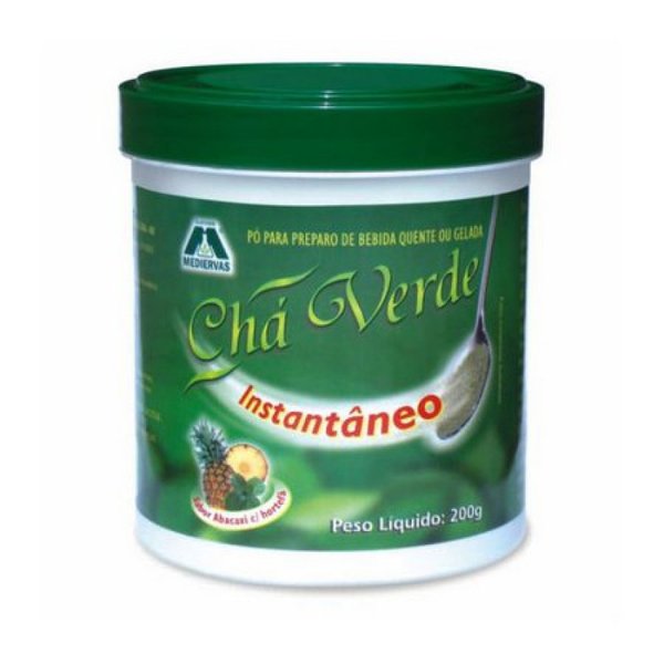 Chá Verde Instantâneo Abacaxi e Hortelã — Mediervas, 200 g