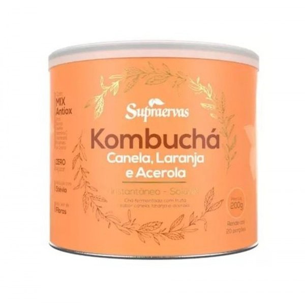 Kombuchá Canela, Laranja e Acerola — Supraervas, 200 g