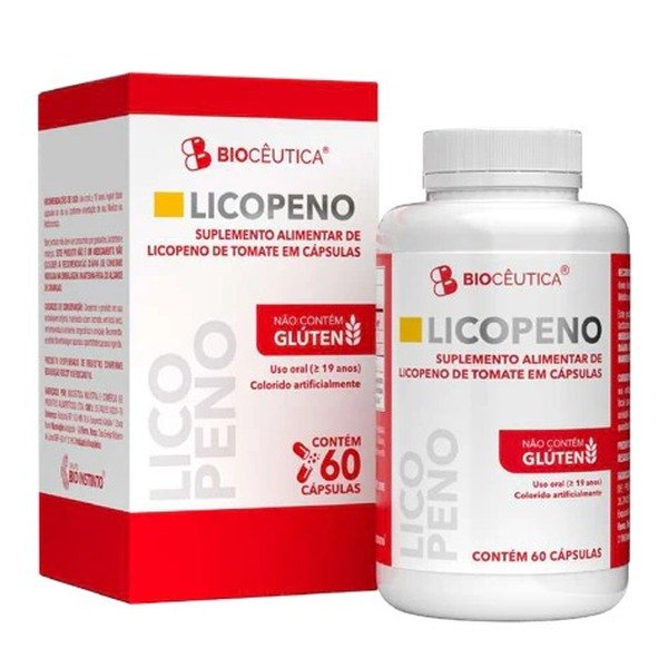 Licopeno — Biocêutica, 60 cápsulas
