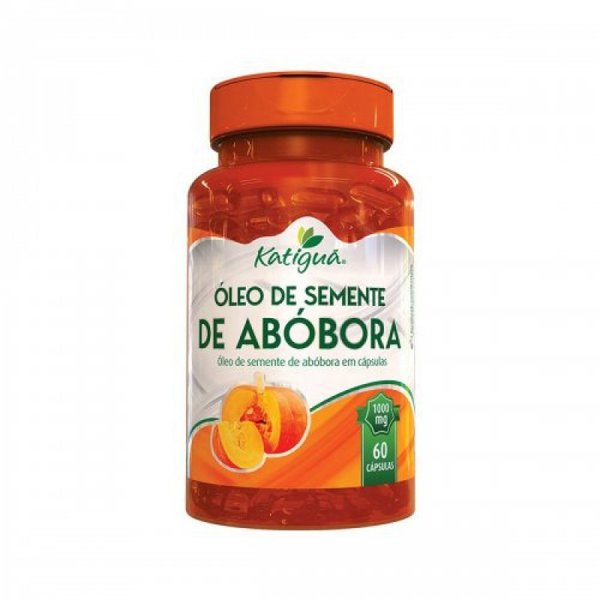 Óleo de Semente de Abóbora — Katiguá, 60 cápsulas