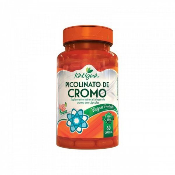 Picolinato de Cromo — Katiguá, 60 cápsulas