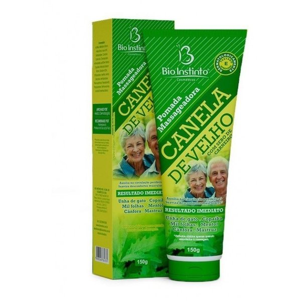 Pomada Canela de Velho — Bio Instinto, 150 g