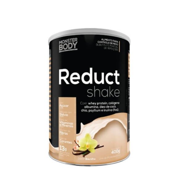 Reduct Shake Baunilha — Monster Body, 400 g
