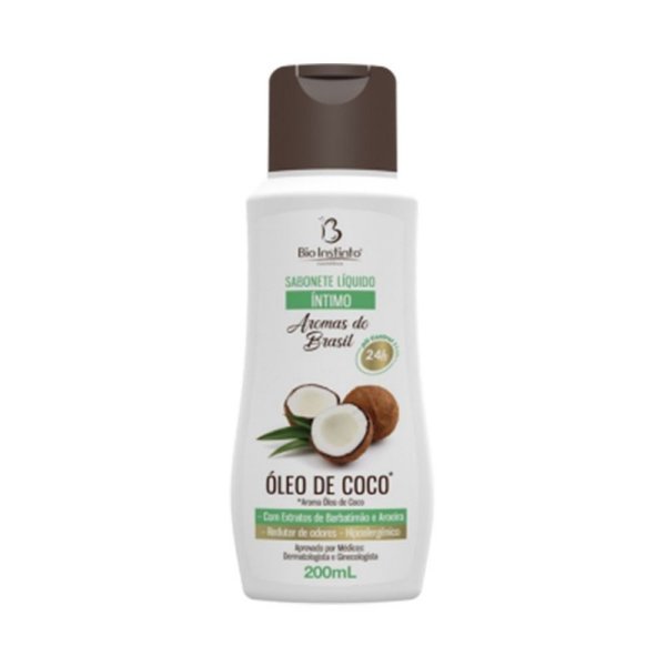 Sabonete Íntimo Óleo de Coco — Bio Instinto, 200 mL