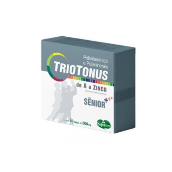 Triotonus Senior — Supraervas, 60 cápsulas