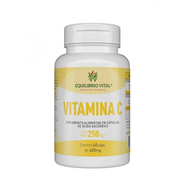 Vitamina C — Equilíbrio Vital, 60 cápsulas